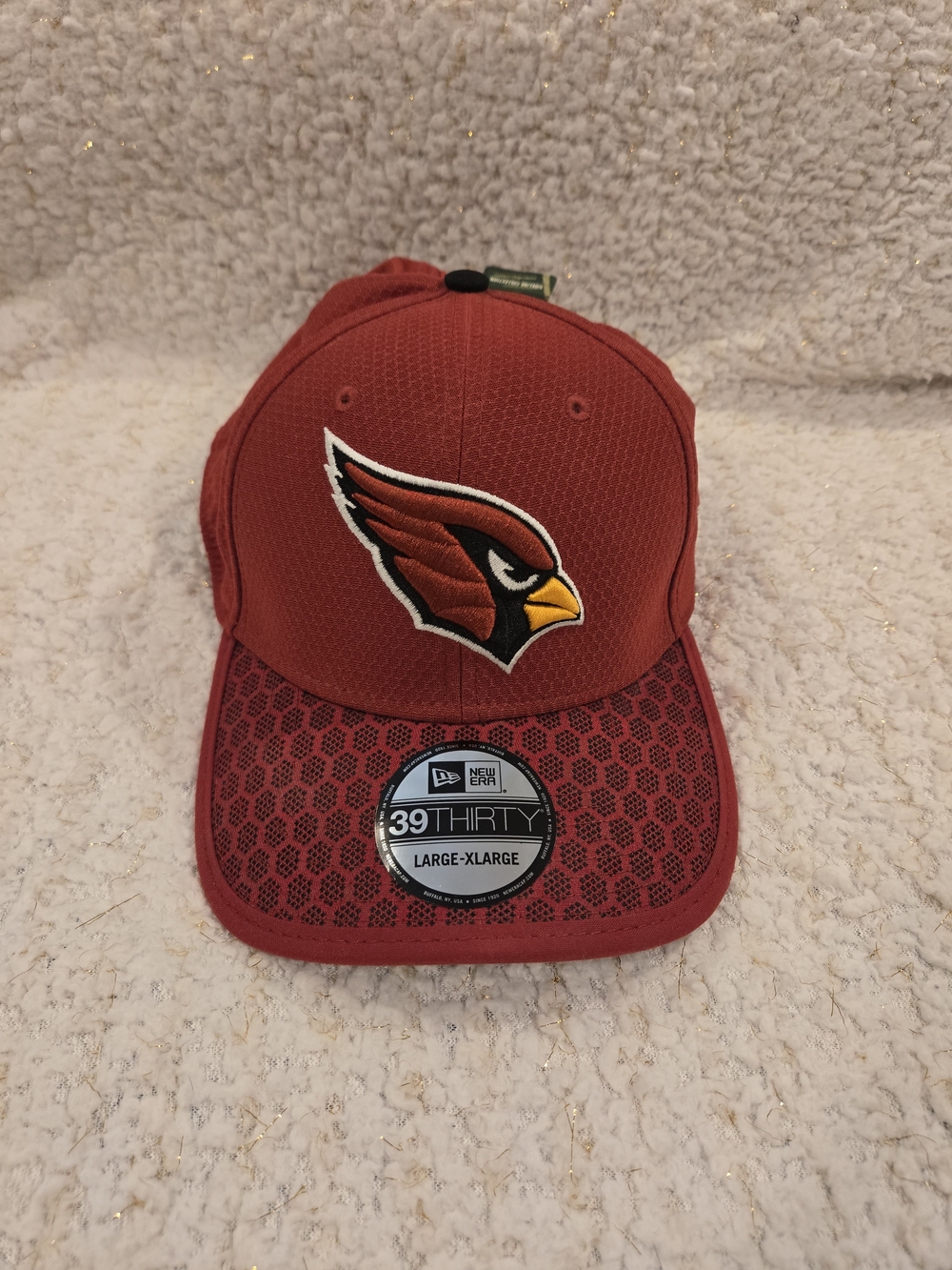 New Era Fitted Arizona Cardinals Red 39THIRTY Stretch Cap